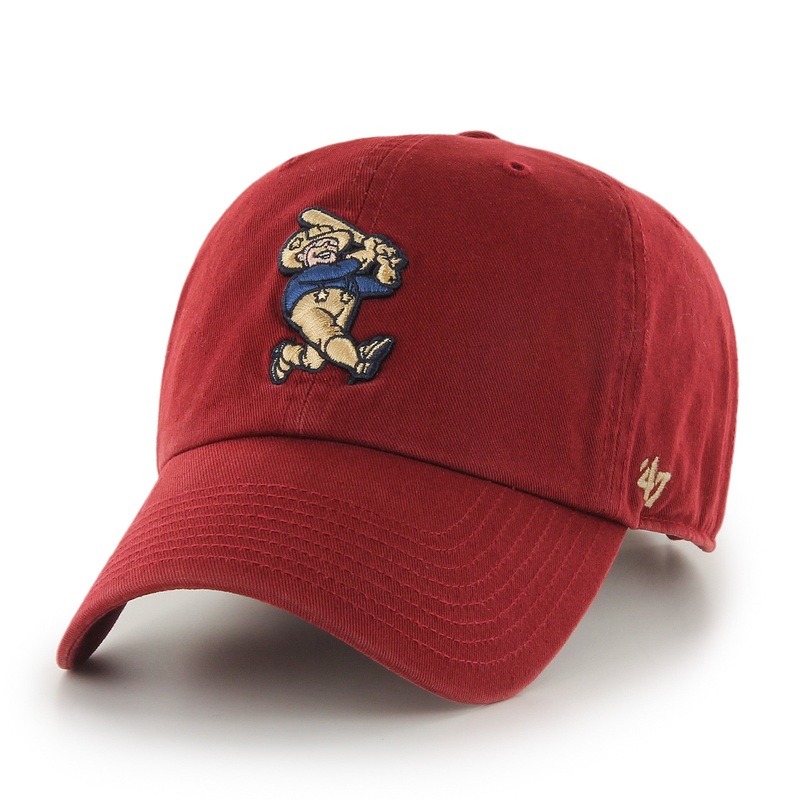 ’47 Brand Clean Up Swinging Teddy Scorched Red