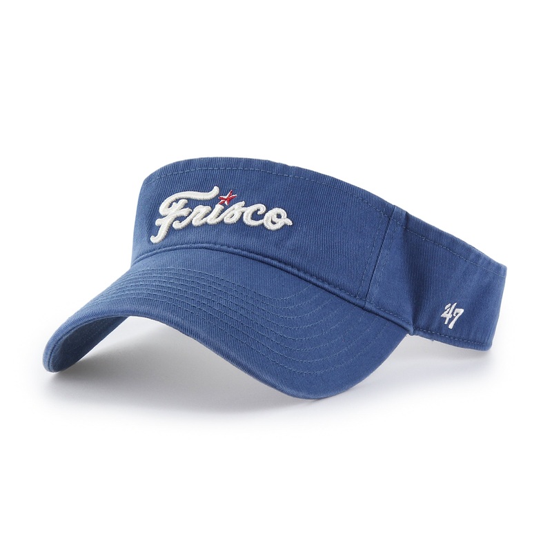 ’47 Brand Clean Up Visor Frisco Script Blue