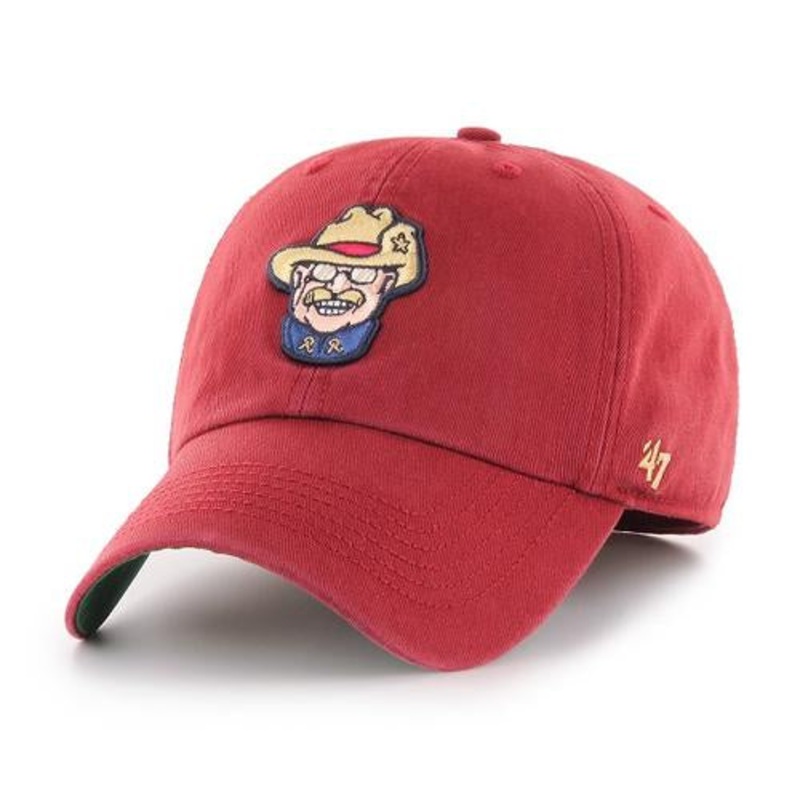 ’47 Brand Franchise Smiling Teddy Hat Scorched Red