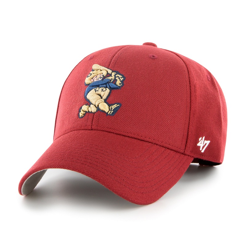 ’47 Brand MVP Swinging Teddy Scorched Red
