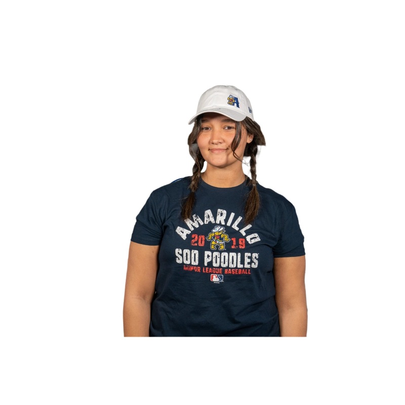 Amarillo Sod Poodles New Era White LeanA Court 9TWENTY