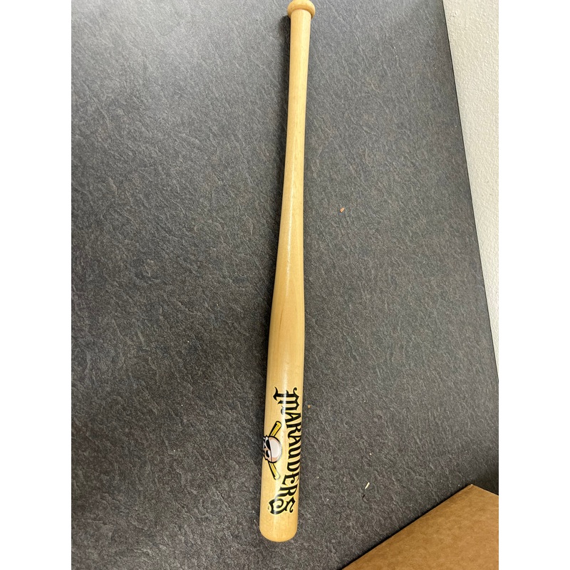 Bradenton Marauders Skull & Crossbats Mini Bat