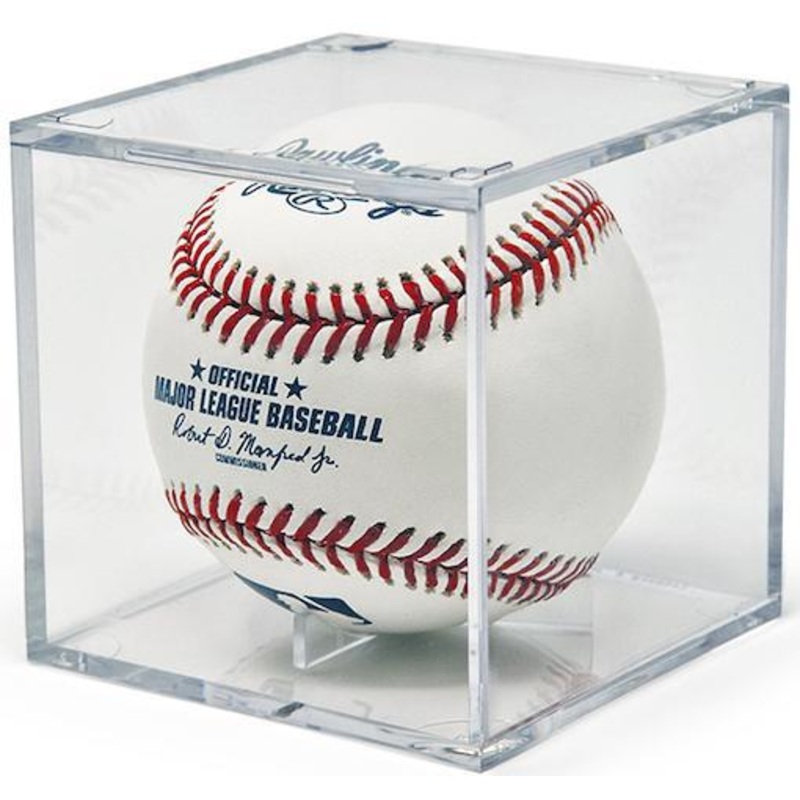Hartford Yard Goats BallQube Grandstand Baseball Display Case