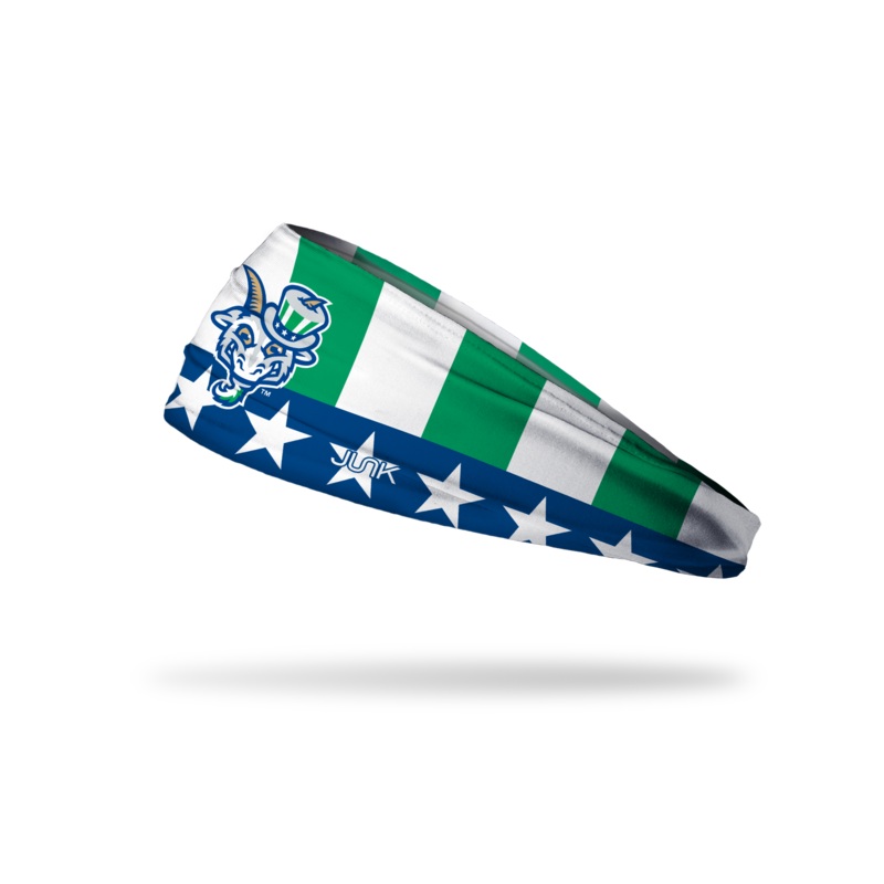 Hartford Yard Goats Junk Brands Bars and Stars Headband