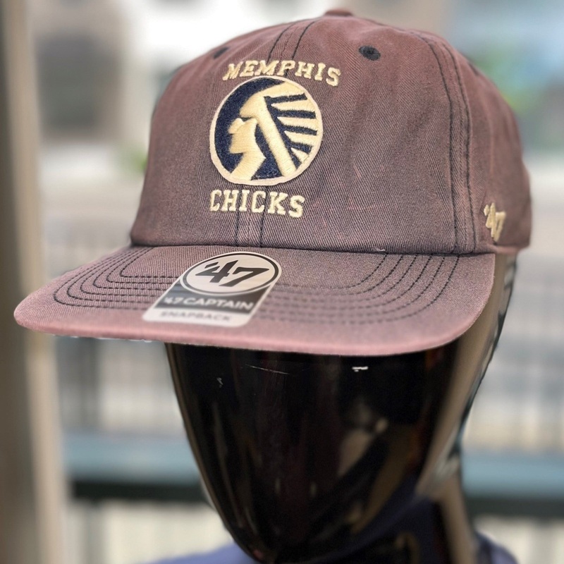 Memphis Chicks Dusted Double Play ’47 Snapback