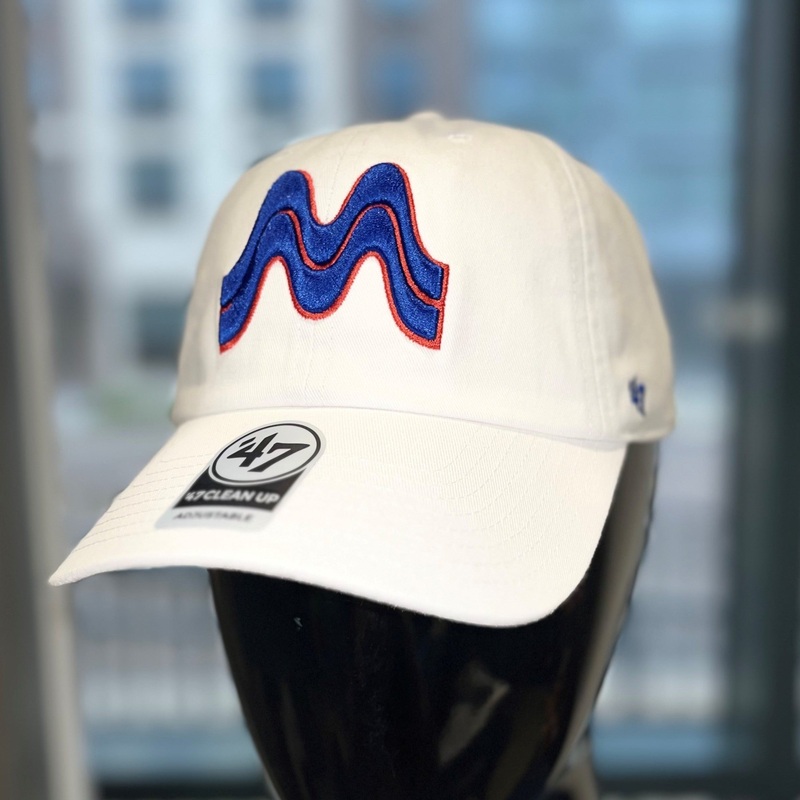 Memphis Chicks White Wave M ’47 Clean Up Cap