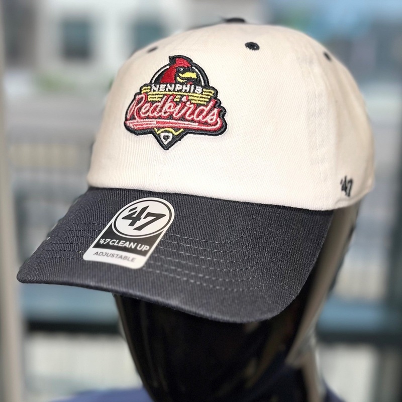 Memphis Redbirds DH Diamond Primary Logo ’47 Clean Up Cap