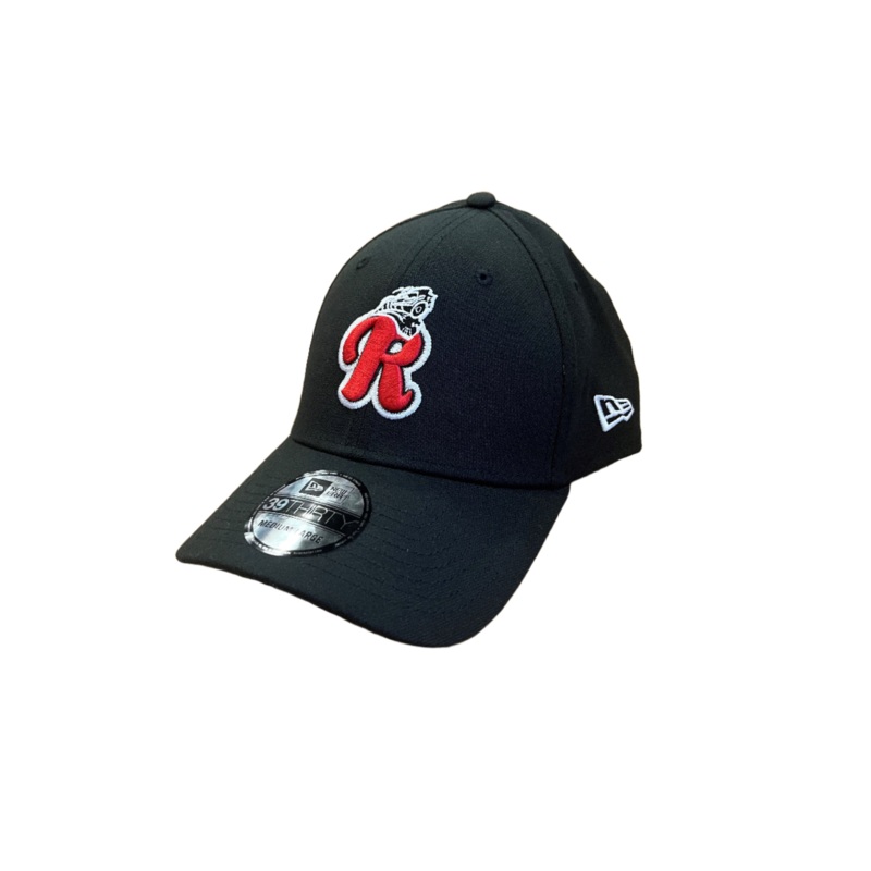 New Era 39Thirty Alt. 2 Black and Red Train Retro Stretch-Fit Hat