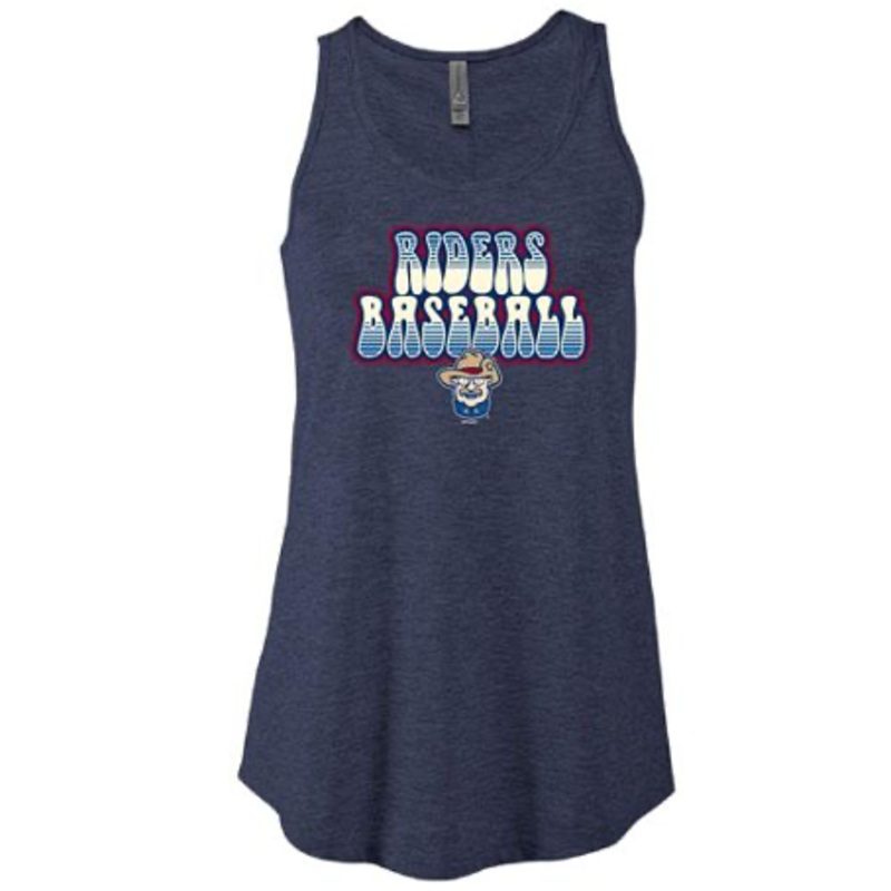 Women’s Tri Blend Flowy Tank Navy