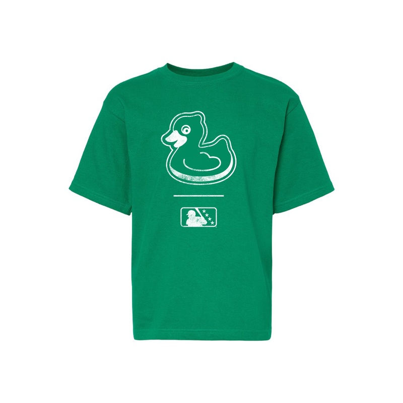 Youth Green MiLB Ducky Tee