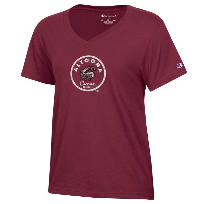 Altoona Curve Women’s Champion V-neck Tee