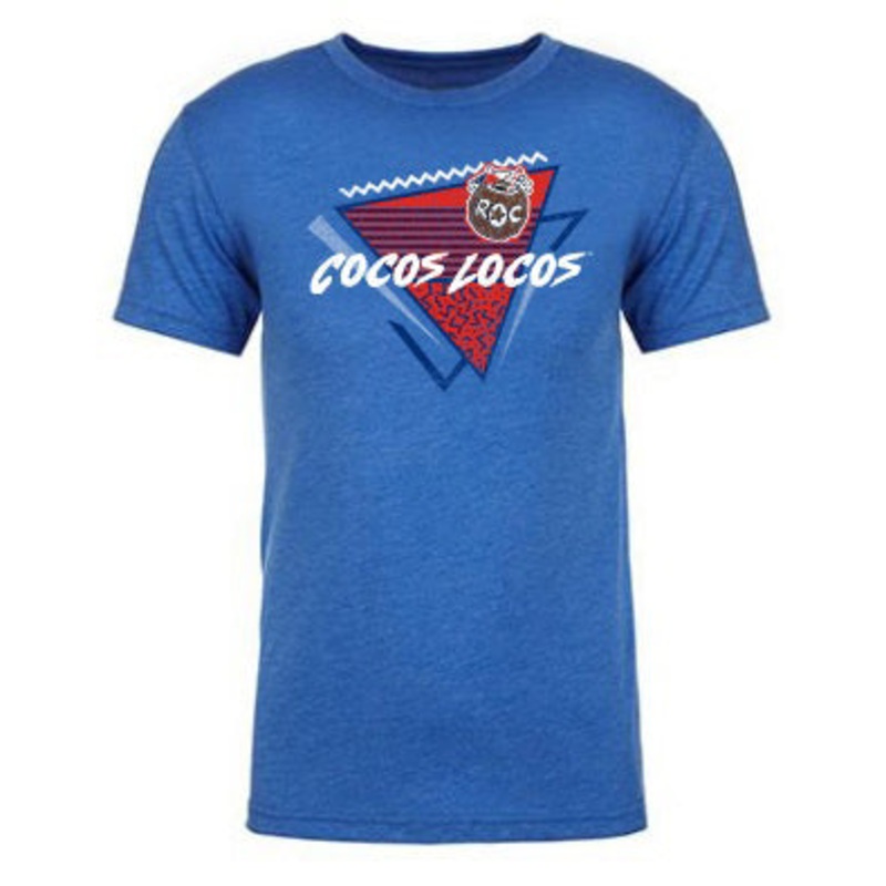 Cocos Locos de Rochester Blue 90s T-Shirt