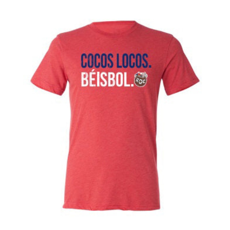 Cocos Locos de Rochester “Cocos Locos. Beisbol.” T-Shirt