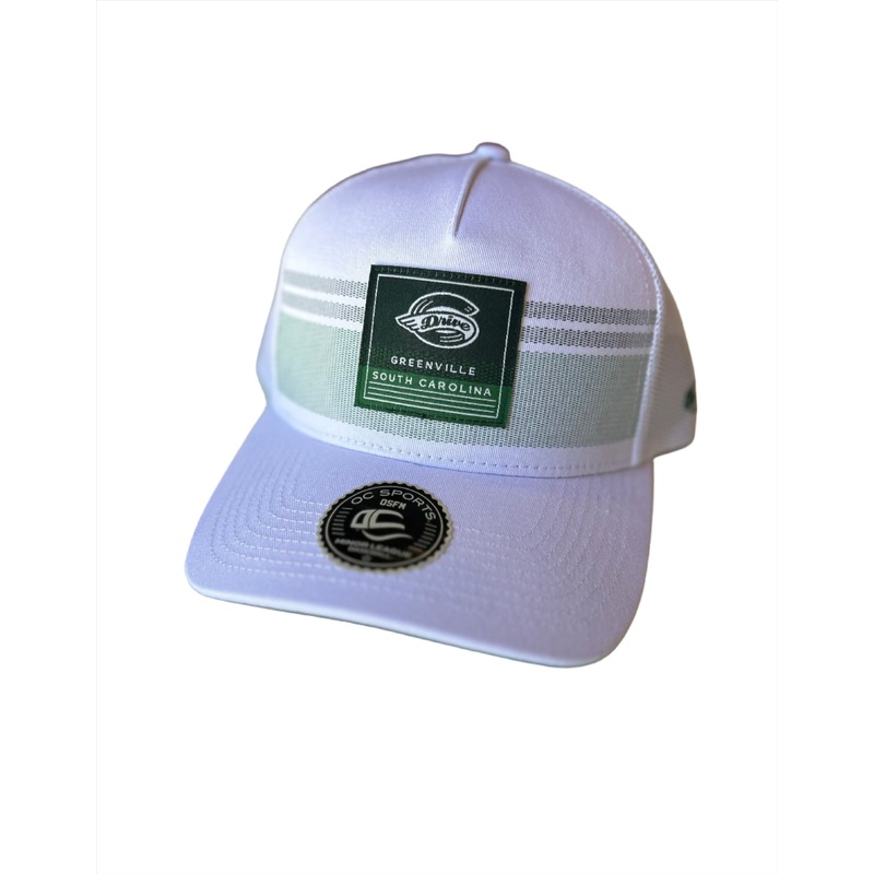 Greenville Drive OC Sport White Hat w/Patch