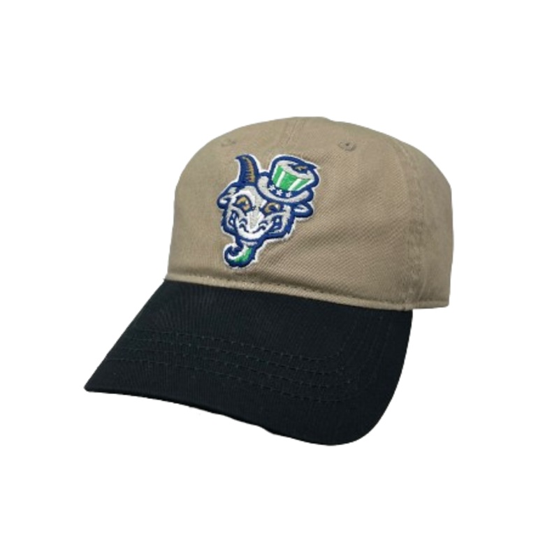Hartford Yard Goats OC Sports Uncle Sam Khaki Adjustable
