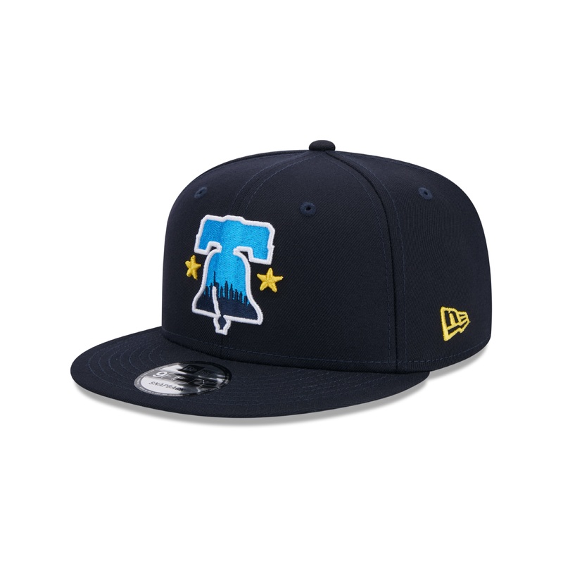 Jersey Shore BlueClaws Philadelphia Phillies New Era Navy 2024 City Connect 59FIFTY Fitted Hat