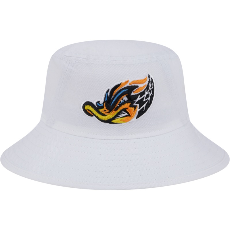 New Era White Bucket