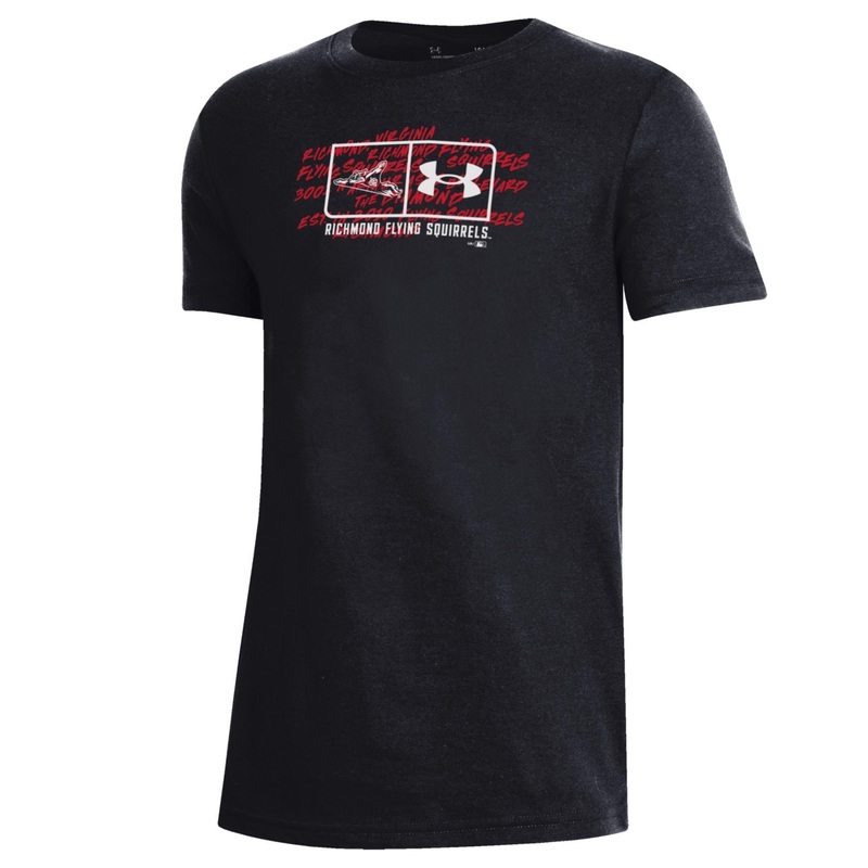 Richmond Flying Squirrels UA Boy’s Performance Cotton SS Tee
