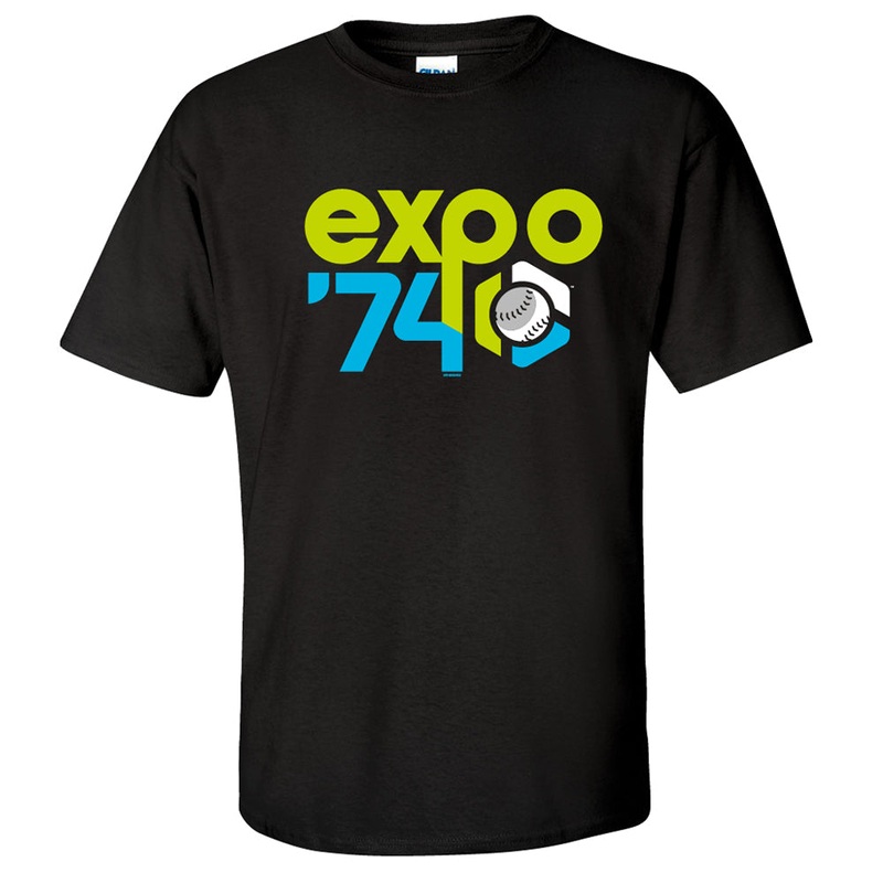 Spokane Indians Black Expo ’74 Tee