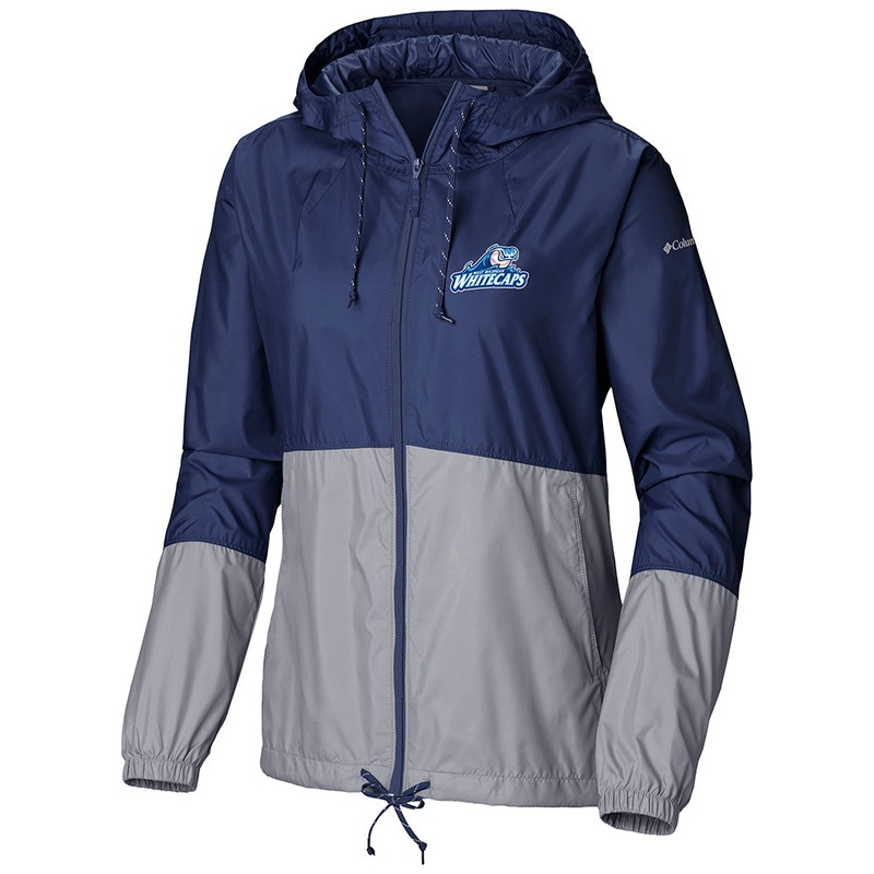 West Michigan Whitecaps Women’s Columbia Windbreaker Jacket