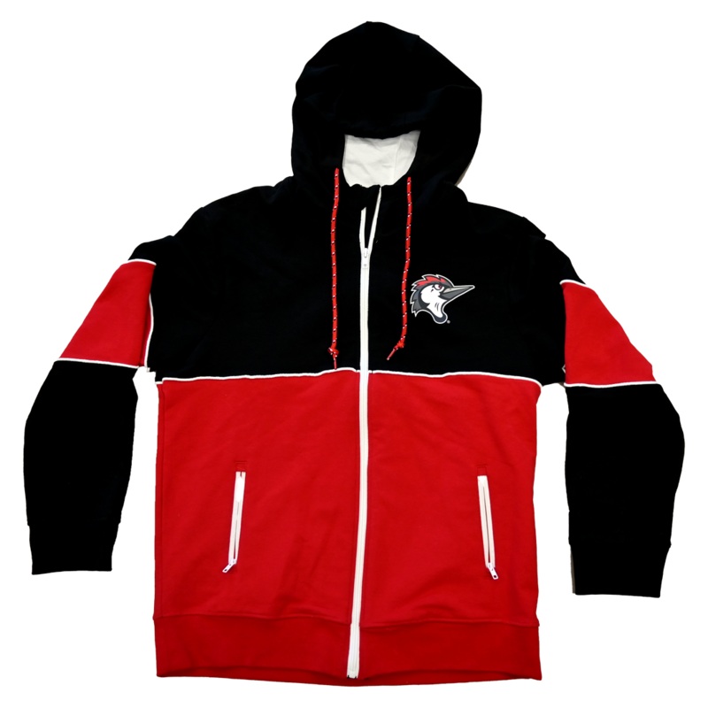 Fayetteville Woodpeckers New Era Women’s Fleece Full Zip Jacket