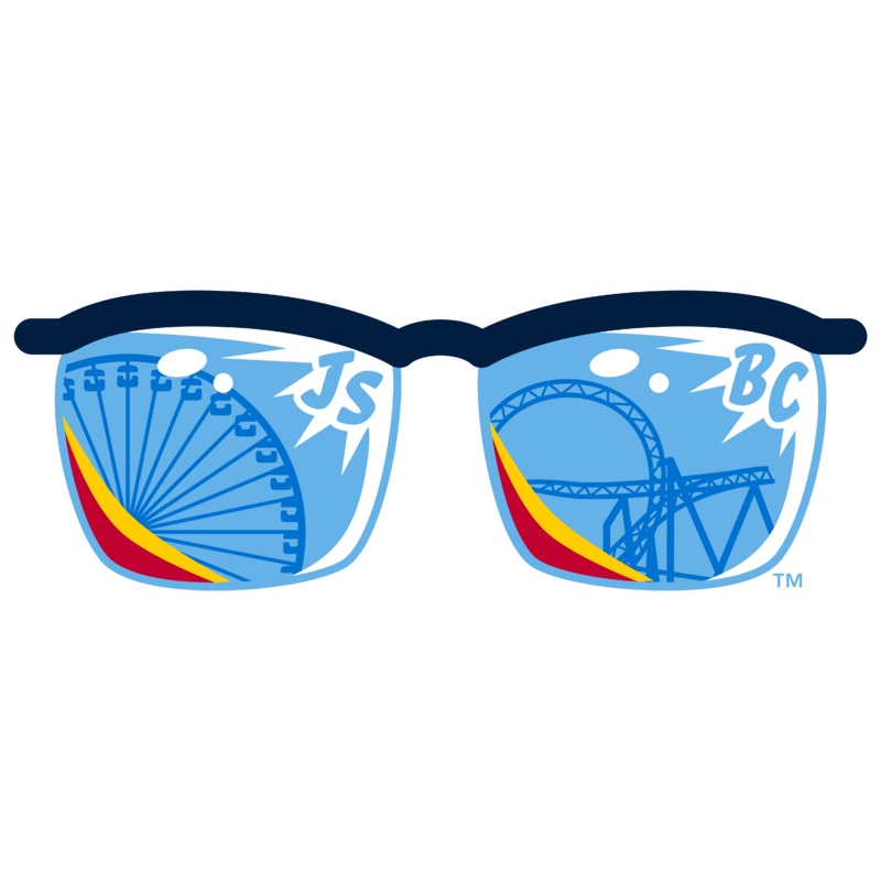 Jersey Shore BlueClaws Sunglasses Shaped Pennant
