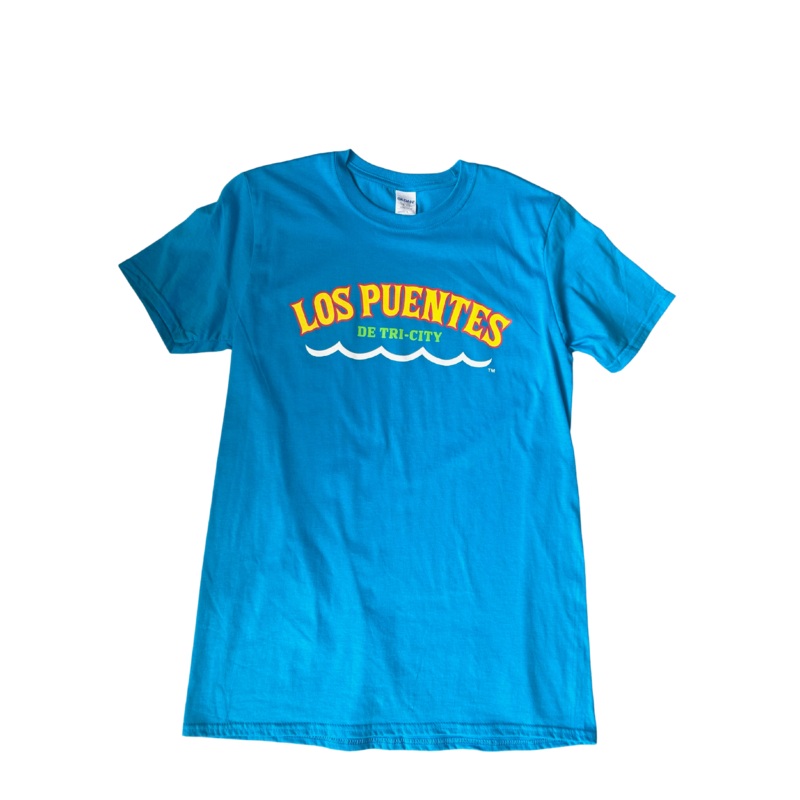 Los Puentes blue T-Shirt