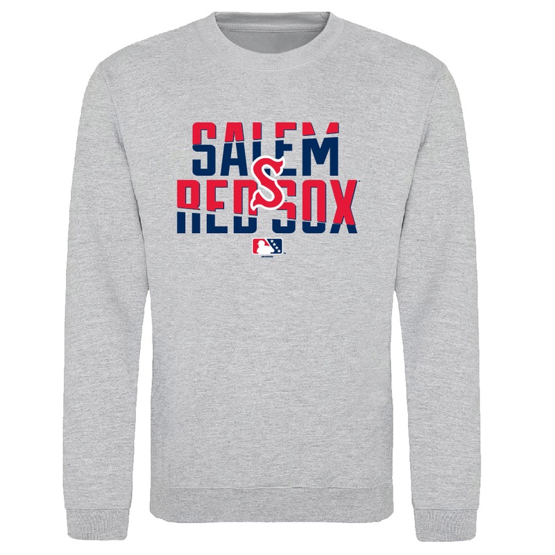 Salem Red Sox Bimm Ridder Youth Grey Sweatshirt