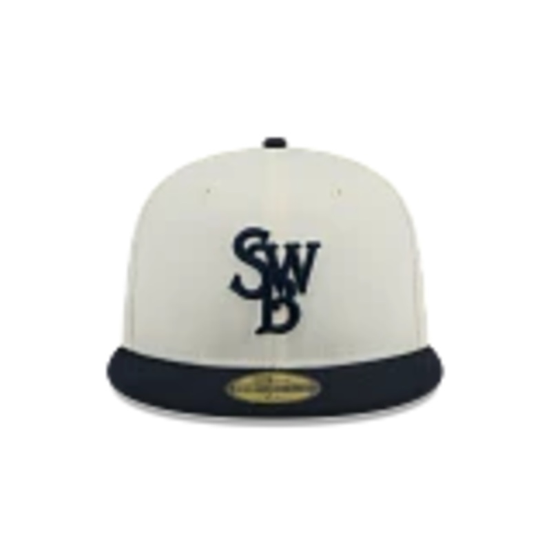 Scranton Wilke’s-Barre RailRiders 59Fifty Cream SWB Cap