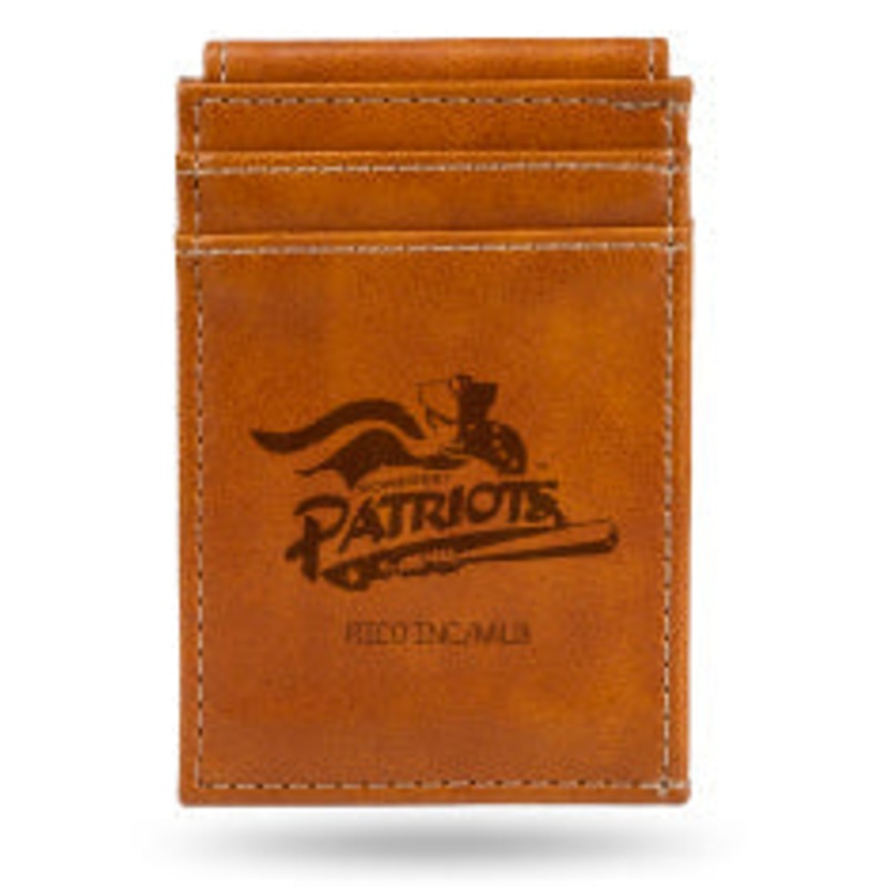 Somerset Patriots Laser Engraved Front Pocket Wallet