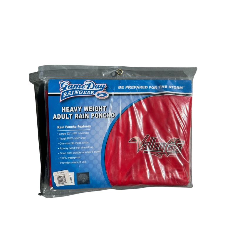 ValleyCats Heavy Weight Rain Poncho
