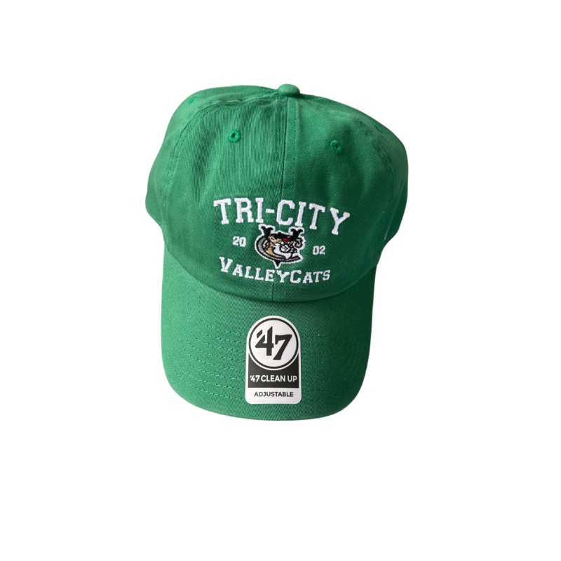 ValleyCats Kelly Green Adjustable Hat