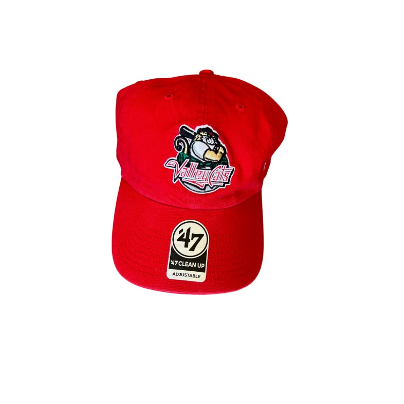 ValleyCats Red Clean Up Hat ’47 Brand