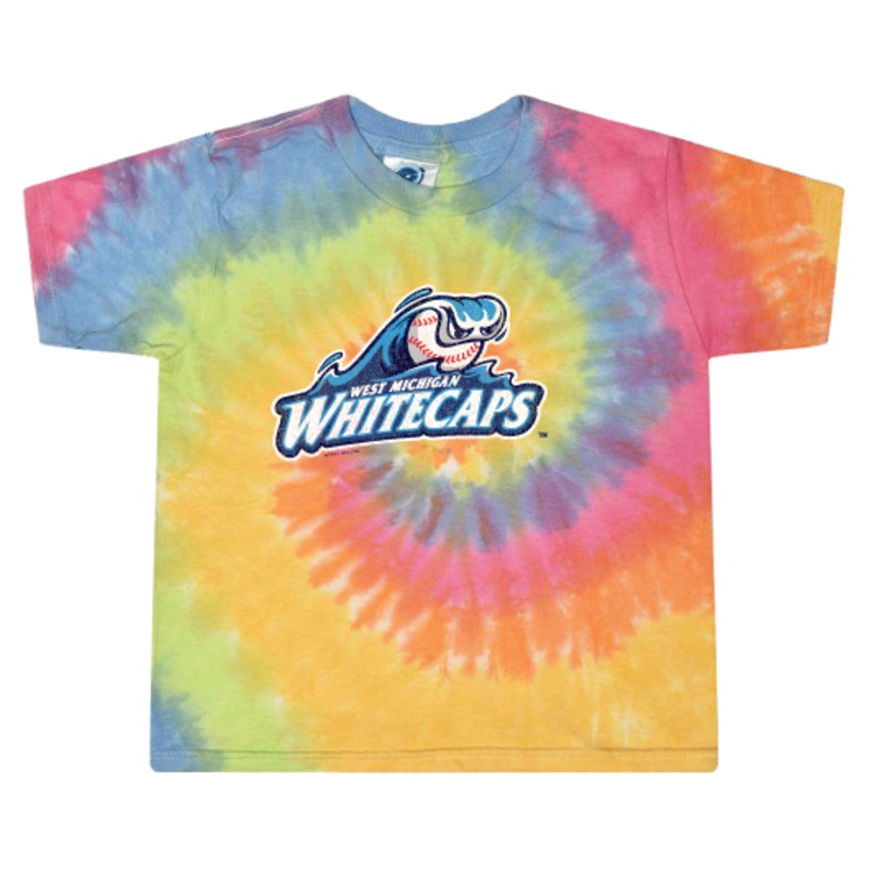 West Michigan Whitecaps Toddler Tie Dye Tee
