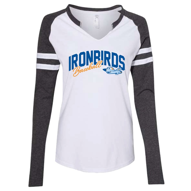 Aberdeen IronBirds – Women’s Long Sleeve Mashup T-Shirt