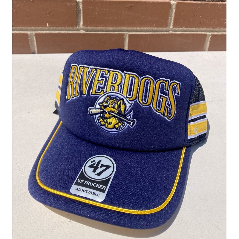 Charleston RiverDogs ’47 “Ben” Navy Sideband Trucker Cap