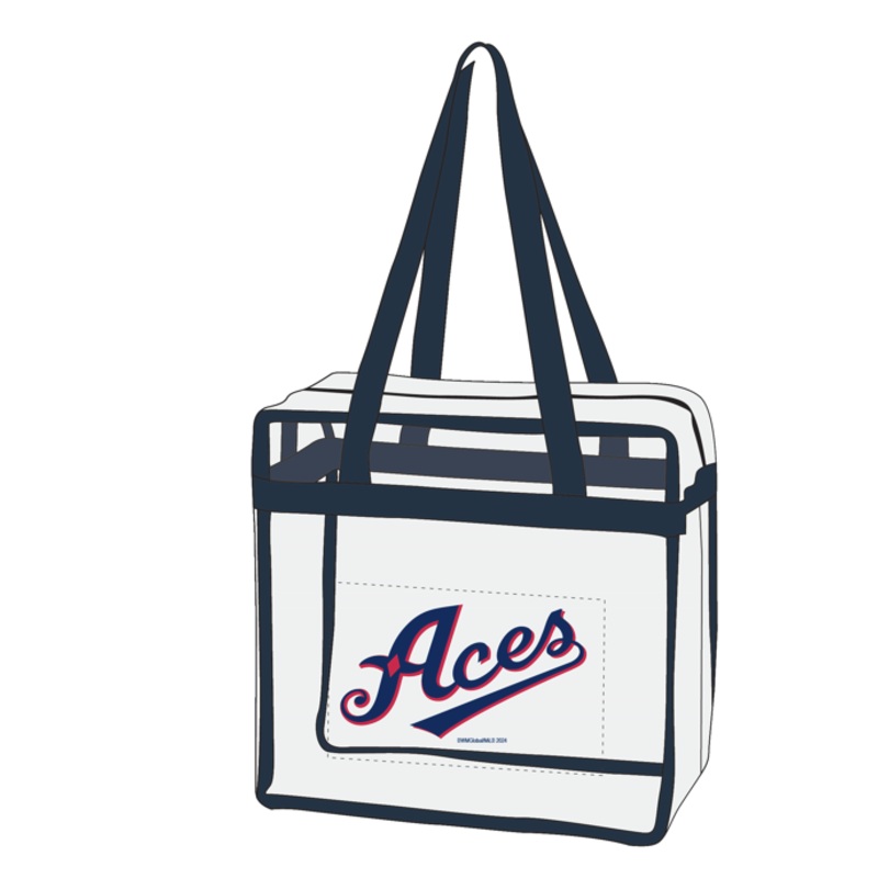 Reno Aces Aces Logo Clear Bag