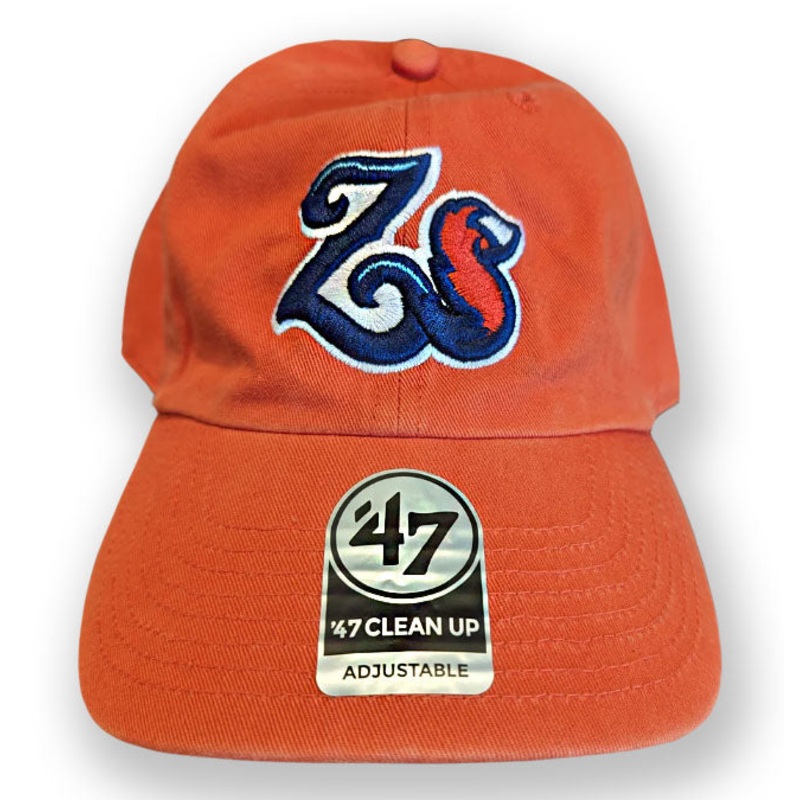 Somerset Patriots 47 Brand Adjustable Zorros de Somerset Clean Up Cap