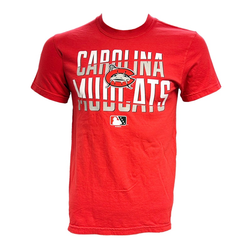 Carolina Mudcats Red Goggles Tee