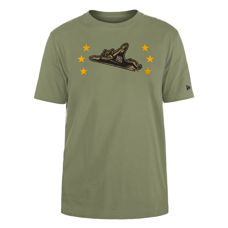 Richmond Flying Squirrels New Era 2024 Armed Forces Day Tee