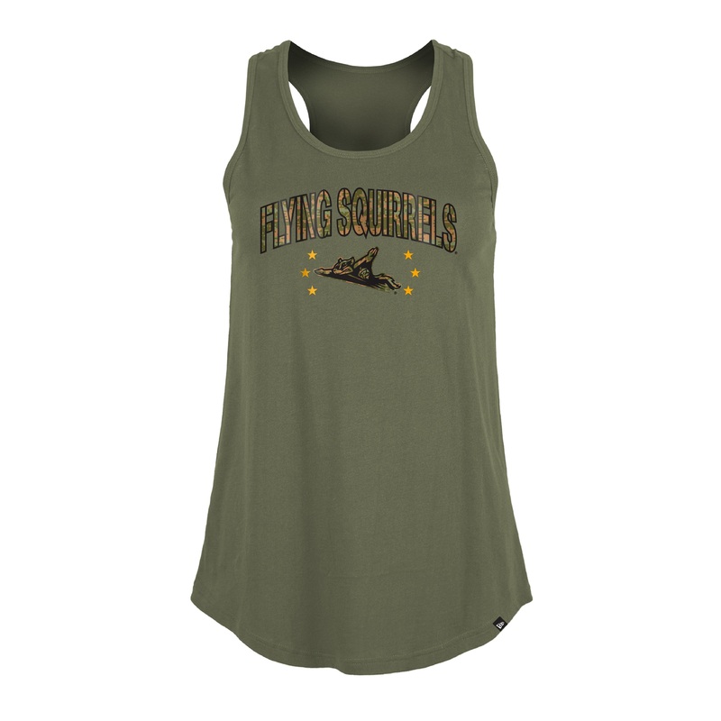 Richmond Flying Squirrels New Era 2024 Armed Forces Day Women’s Tank Top