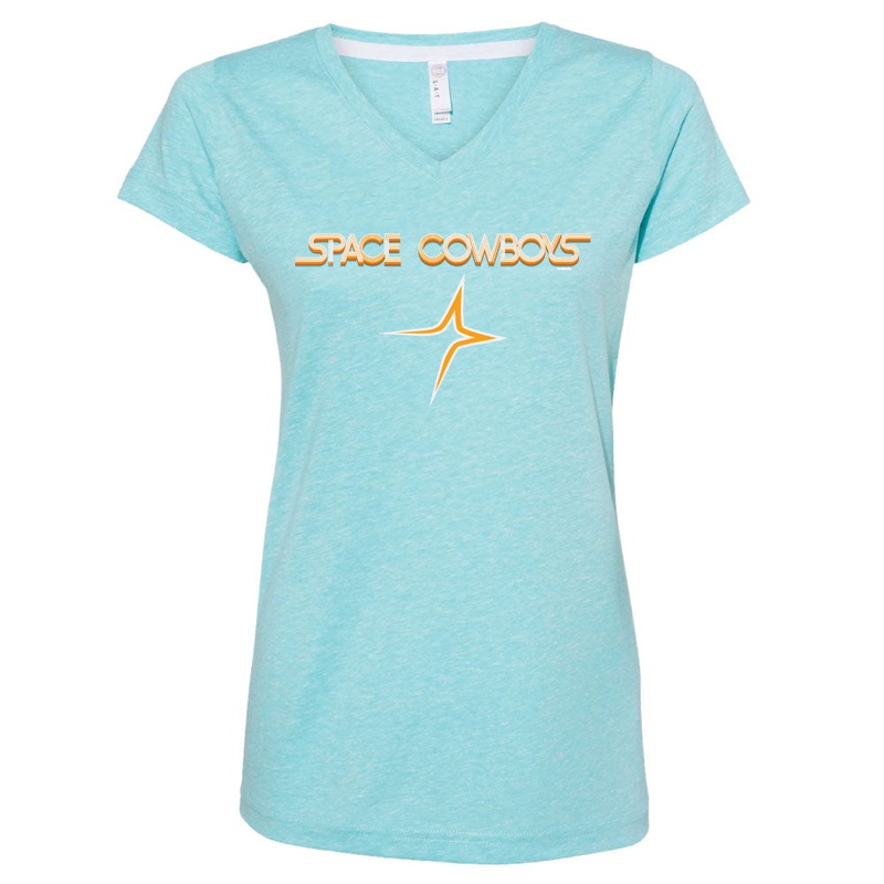 Sugar Land Space Cowboys Bimm Ridder Women’s Tee Fauxback Combo Logo