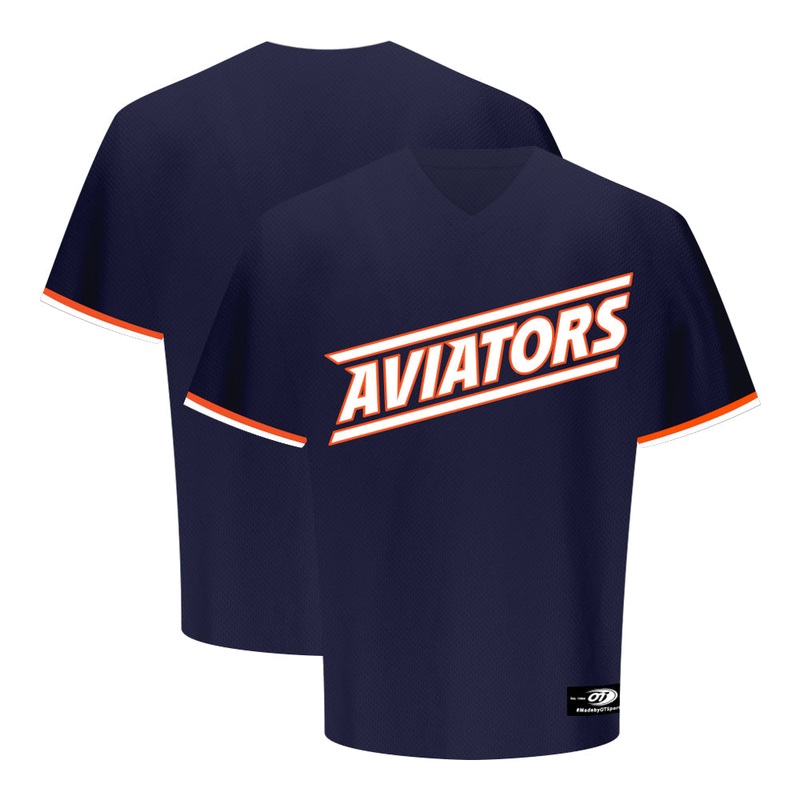 Toddlers’ OT Sports Alternate Aviators Navy Replica Jersey