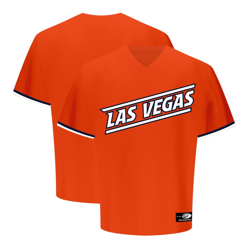Toddlers’ OT Sports Road Las Vegas Orange Replica Jersey