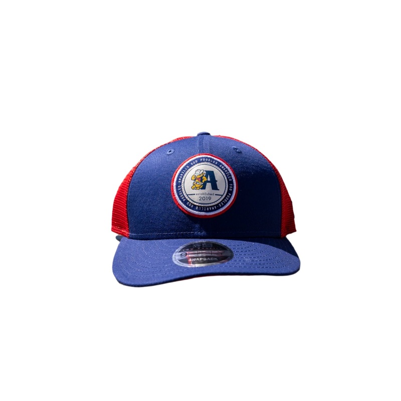 Amarillo Sod Poodles New Era Royal/ Red Lean A 9FIFTY