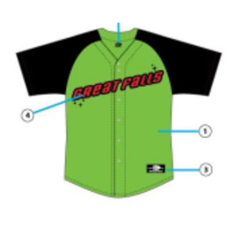 Great Falls Green Replica Road Jersey