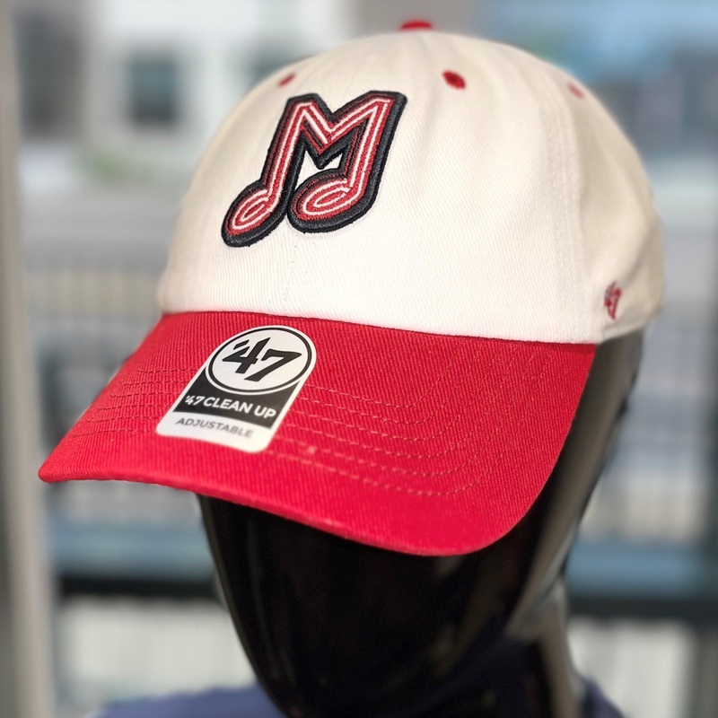 Memphis Redbirds DH Diamond Music M ’47 Clean Up Cap