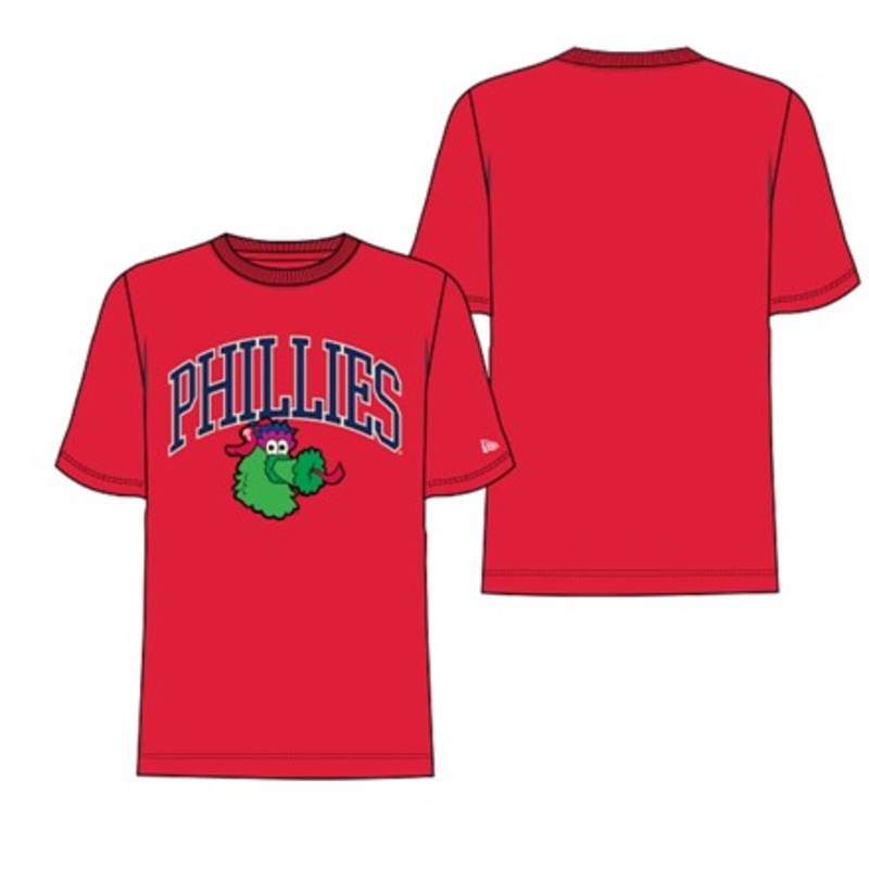 New Era Red Phillie Phanatic Phillies T-Shirt