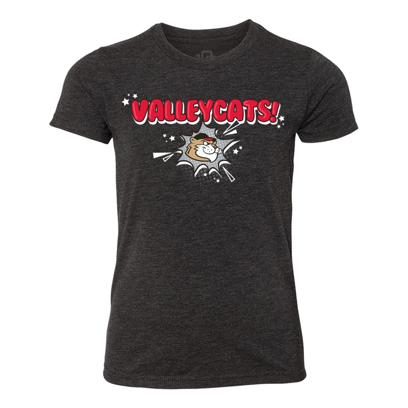 Tri-City ValleyCats Youth Comic Burst Tee