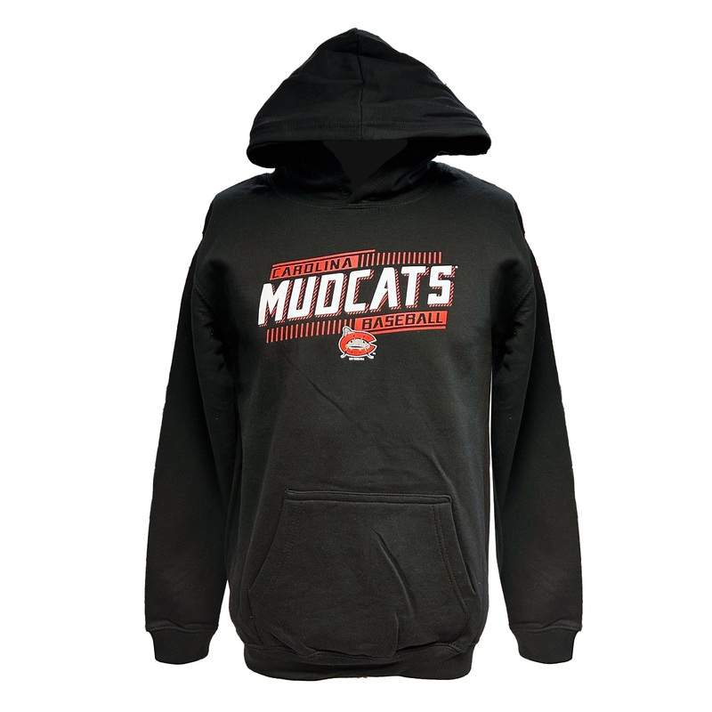 Carolina Mudcats Black Youth Hood